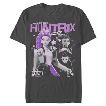 Men's KPop Demon Hunters Rumi Collage Graphic Tee