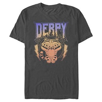 Men's KPop Demon Hunters Derpy Metal Portrait Graphic Tee