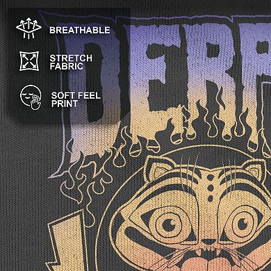 Men's KPop Demon Hunters Derpy Metal Portrait Graphic Tee