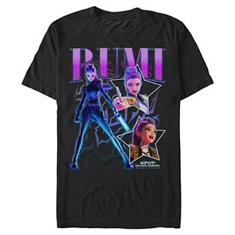 Men's KPop Demon Hunters Rumi Poster Graphic Tee