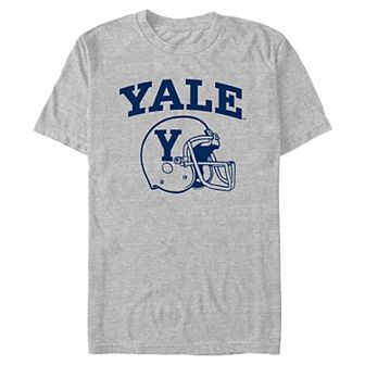 Men's Yale Football Helmet Graphic Tee