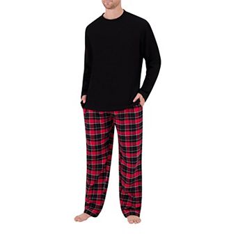Men's Heat Holders Waffle Top & Pajama Pants Set
