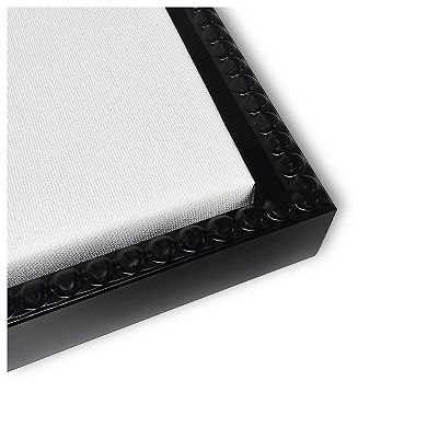 Penguin Romance by Niky Rahner Framed Canvas Wall Art Print