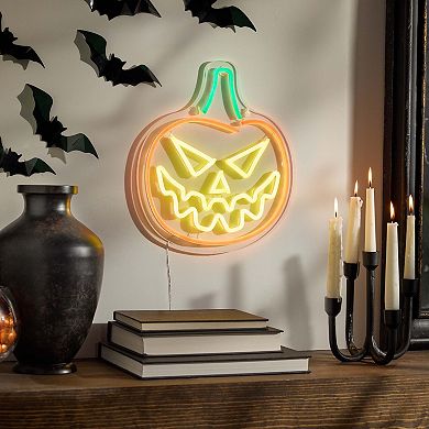 Celebrate Together™ Halloween LED Jack-O'-Lantern Wall Decor