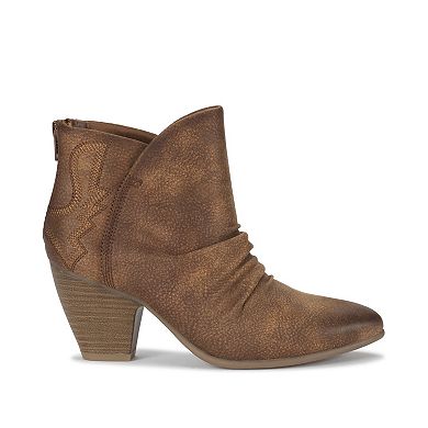 Baretraps Leanna Women's Pointed Toe Block Heel Ankle Boots