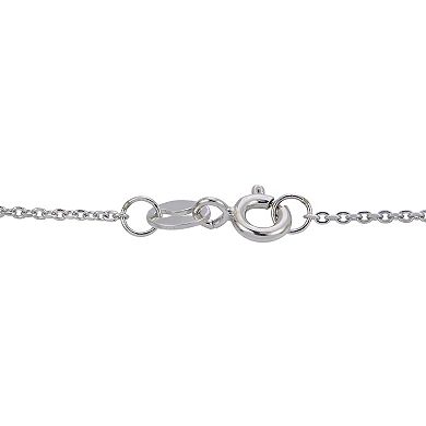 PearLustre by Imperial Sterling Silver Freshwater Cultured Pearl Solitaire Necklace