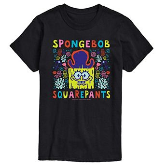 Men's The SpongeBob Movie: Search For SquarePants Underworld Corals Graphic Tee