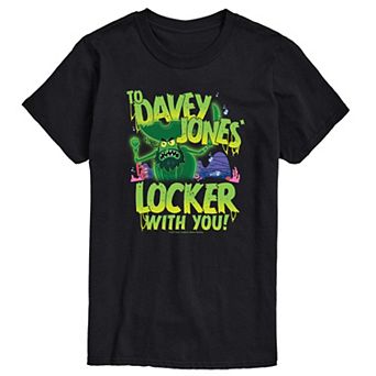 Men's The SpongeBob Movie: Search for SquarePants Davey Jones' LockerGraphic Tee