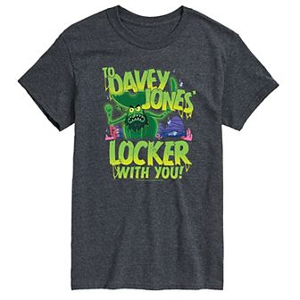Men's The SpongeBob Movie: Search for SquarePants Davey Jones' LockerGraphic Tee