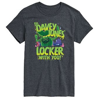 Men's The SpongeBob Movie: Search for SquarePants Davey Jones' LockerGraphic Tee