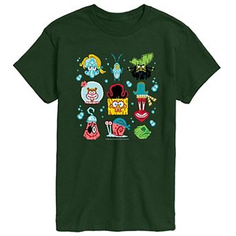 Men's The SpongeBob Movie: Search For SquarePants Icons Graphic Tee