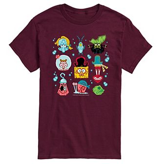 Men's The SpongeBob Movie: Search For SquarePants Icons Graphic Tee