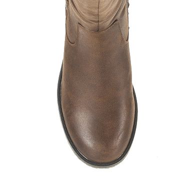 Baretraps Ornella Women's Tall Boots with Block Heel and Side Detail