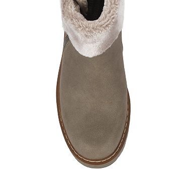 Baretraps Westry Women's Ankle Zip Boots With Faux Fur Cuff