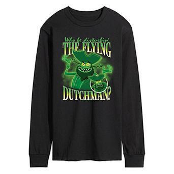 Men's The SpongeBob Movie: Search For SquarePants Flying Dutchman Long Sleeve Graphic Tee