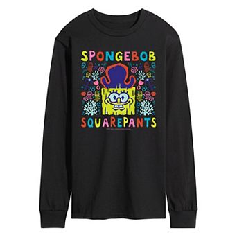 Men's The SpongeBob Movie: Search For SquarePants Long Sleeve Graphic Tee