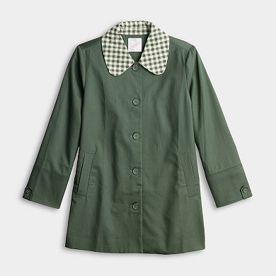 Women's LC Lauren Conrad Long Cotton Overcoat