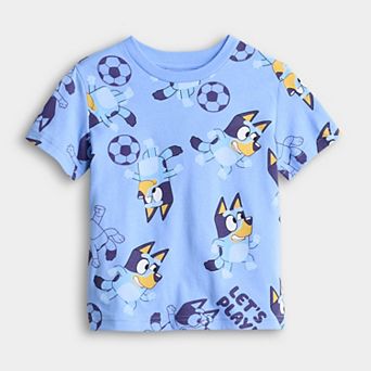 Baby & Toddler Jumping Beans® Bluey Let's Play Soccer Graphic Tee