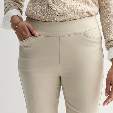 Petite Croft & Barrow® Effortless Stretch Capri Pants