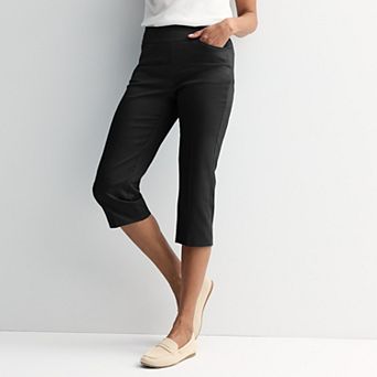 Petite Croft & Barrow® Effortless Stretch Capri Pants