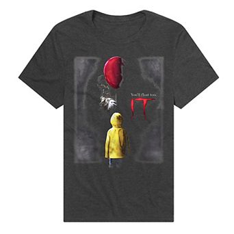 Men's IT You'll Float Too Fog Poster Tee