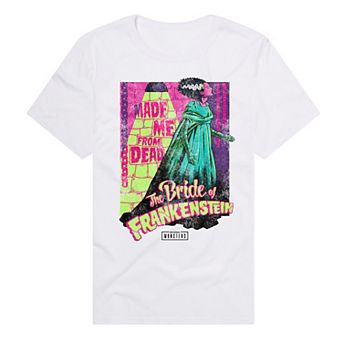 Men's Universal Monsters The Bride of Frankenstein Graphic Tee