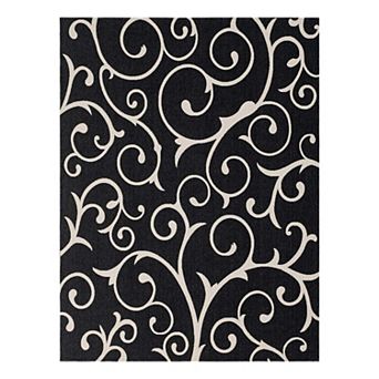 Unique Loom Scroll Decatur Throw or Area Rug