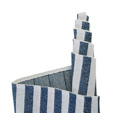 Unique Loom Striped Decatur Throw & Area Rug