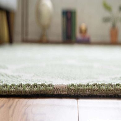 Unique Loom Trellis Decatur Indoor/Outdoor Throw or Area Rug