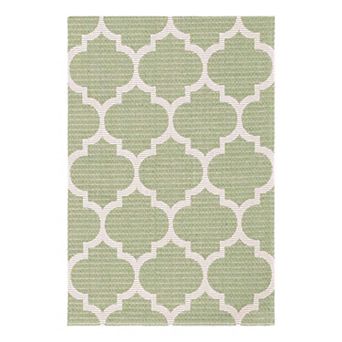 Unique Loom Trellis Decatur Indoor/Outdoor Throw or Area Rug