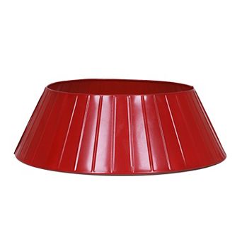 St. Nicholas Square® Metal Ribbed Christmas Tree Collar