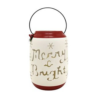 St. Nicholas Square® Merry & Bright Lantern Table Decor