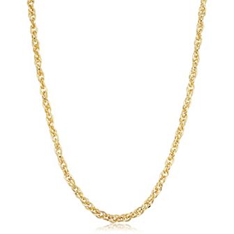 Fremada 14k Gold-Filled 3.65 mm Double Cable Chain Necklace
