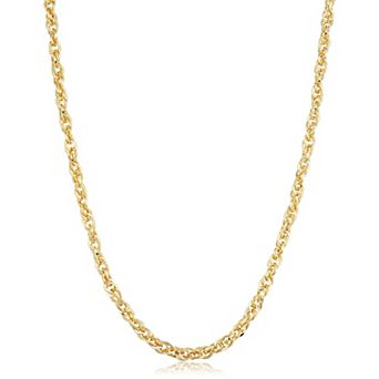 Fremada 14k Gold-Filled 3.65 mm Double Cable Chain Necklace