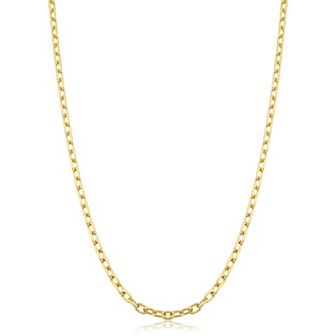 Fremada 14k Gold-Filled 3.05 mm Parallel Cable Chain Necklace