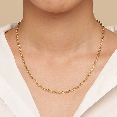Fremada 14k Gold-Filled 3.05 mm Parallel Cable Chain Necklace