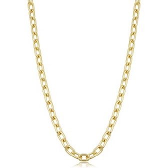 Fremada 14k Gold-Filled 5 mm Parallel Cable Chain Necklace