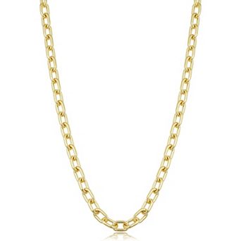 Fremada 14k Gold-Filled 5 mm Parallel Cable Chain Necklace
