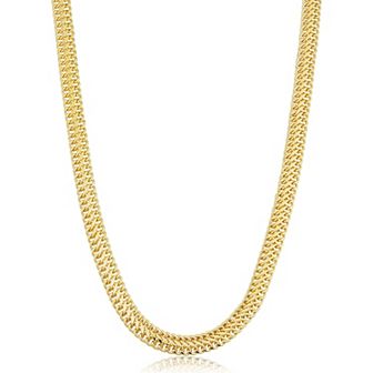 Fremada 14k Gold-Filled 6 mm Saduza Chain Necklace