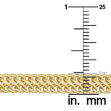 Fremada 14k Gold-Filled 6 mm Saduza Chain Necklace