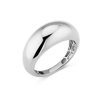 Fremada Sterling Silver 9.75 mm Polished Dome Ring