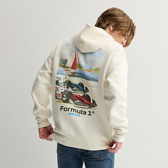Men's Hybrid Formula 1 Racing Graphic Hoodie