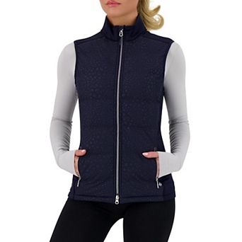 Women's Heat Holders Heatweaver Lined Embossed Hybrid Vest