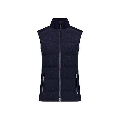 Women's Heat Holders Heatweaver Lined Embossed Hybrid Vest