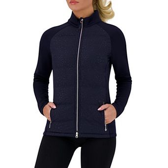 Women's Heat Holders Heatweaver Lined Embossed Hybrid Jacket