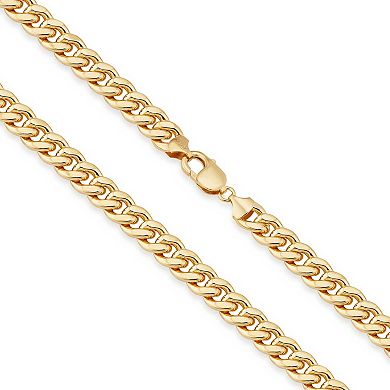 Fremada 14k Gold-Filled Miami Cuban Link Chain Bracelet