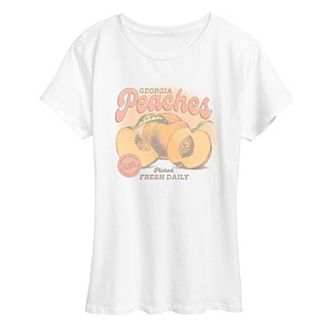 Women's Georgia Peaches Farm Stand Graphic Tee