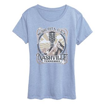 Women's Nashville Tennessee Music City Graphic Tee