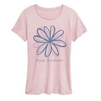 Women's Choose Kindness Floral Graphic Tee