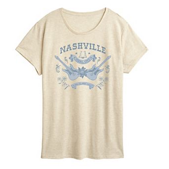 Women's Nashville Music City Graphic Tee